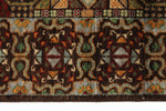 3x10 Brown and Multicolor Turkish Tribal Runner