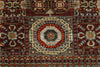 3x9 Brown and Multicolor Turkish Tribal Rug