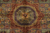 5x7 Multicolor and Gray Turkish Tribal Rug