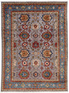 9x12 Purple and Blue Anatolian Traditional Rug