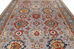 9x12 Purple and Blue Anatolian Traditional Rug