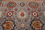 9x12 Purple and Blue Anatolian Traditional Rug