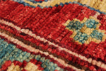 9x12 Navy and Red Anatolian Traditional Rug