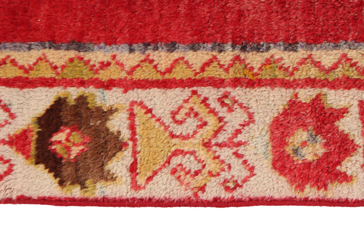 2x4 Red and Gold Turkish Tribal Rug