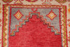 2x4 Red and Gold Turkish Tribal Rug