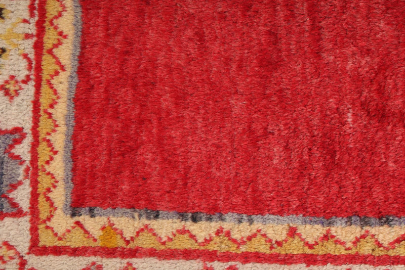 2x4 Red and Gold Turkish Tribal Rug