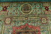 8x10 Green and Turquoıse Turkish Tribal Rug