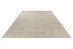 10x14 Ivory and Beige Turkish Oushak Rug