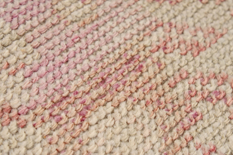 3x13 Pink and Beige Anatolian Turkish Tribal Runner
