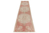 3x13 Pink and Beige Anatolian Turkish Tribal Runner