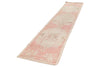 3x13 Pink and Beige Anatolian Turkish Tribal Runner