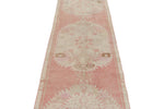 3x13 Pink and Beige Anatolian Turkish Tribal Runner
