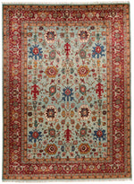 9x12 Blue and Red Anatolian Persian Rug