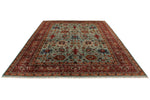 9x12 Blue and Red Anatolian Persian Rug