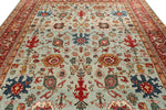 9x12 Blue and Red Anatolian Persian Rug