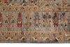 8x10 Light Brown and Multicolor Turkish Tribal Rug