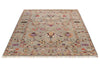 5x7 Brown and Multicolor Turkish Tribal Rug