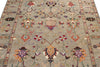 5x7 Brown and Multicolor Turkish Tribal Rug