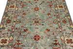 5x7 Gray and Multicolor Turkish Tribal Rug