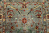 5x7 Gray and Multicolor Turkish Tribal Rug