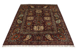 5x7 Purple and Multicolor Anatolian Traditional Rug