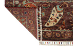 5x7 Purple and Multicolor Anatolian Traditional Rug