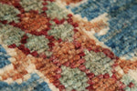 5x7 Navy and Multicolor Anatolian Traditional Rug