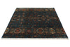 5x7 Navy and Multicolor Turkish Tribal Rug