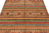 5x7 Multicolor and Multicolor Turkish Tribal Rug