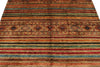 5x7 Multicolor and Multicolor Turkish Tribal Rug