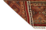 5x7 Multicolor and Multicolor Turkish Tribal Rug