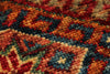 5x7 Multicolor and Multicolor Turkish Tribal Rug