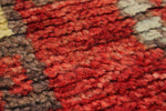4x10 Red and Gold Turkish Tribal Runner