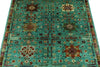 3x5 Blue and Multicolor Anatolian Tribal Rug