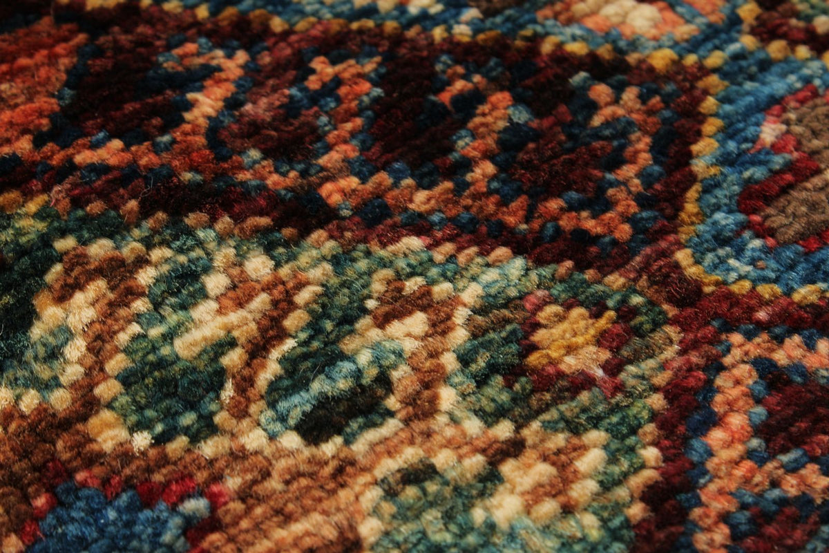 3x5 Multicolor and Multicolor Tribal Rug