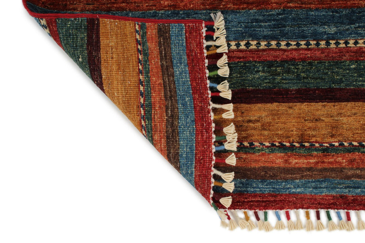3x5 Multicolor and Multicolor Tribal Rug