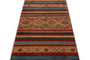 3x10 Brown and Multicolor Tribal Runner