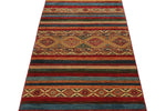 3x10 Brown and Multicolor Tribal Runner