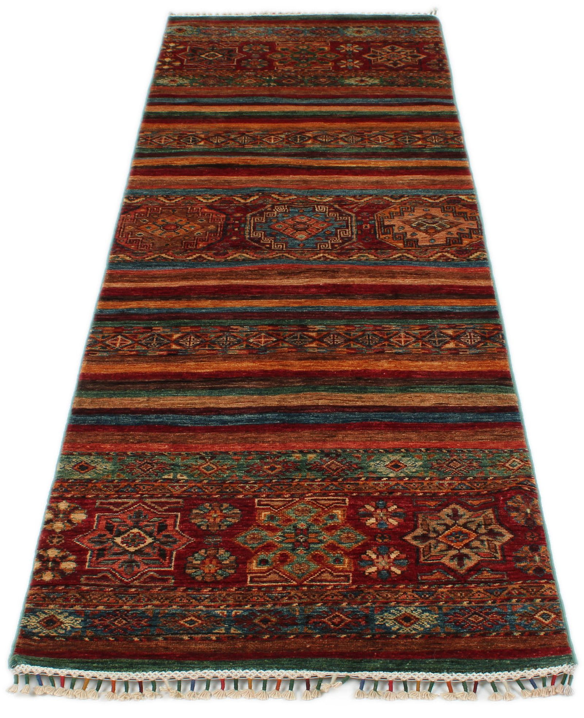 3x8 Multicolor and Multicolor Tribal Runner