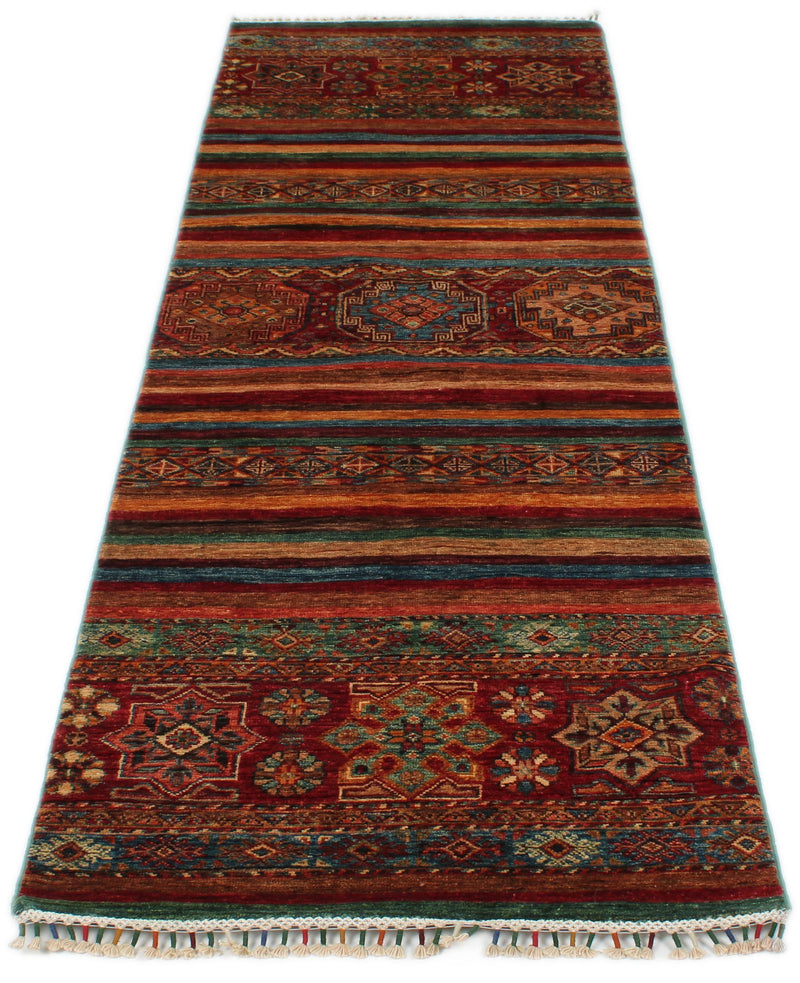 3x8 Multicolor and Multicolor Tribal Runner