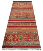 3x8 Multicolor and Multicolor Tribal Runner