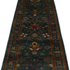 3x9 Navy and Multicolor Turkish Tribal Runner