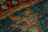 3x9 Navy and Multicolor Turkish Tribal Runner