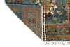3x9 Blue and Multicolor Turkish Tribal Runner