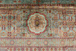 8x10 Multicolor and Red Turkish Tribal Rug