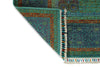 6x8 Turquoıse and Navy Turkish Tribal Rug