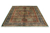 6x8 Light Camel and Light Brown Turkish Tribal Rug