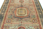 6x8 Light Camel and Light Brown Turkish Tribal Rug