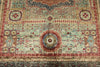 6x8 Light Camel and Light Brown Turkish Tribal Rug