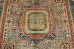 6x8 Light Camel and Light Brown Turkish Tribal Rug